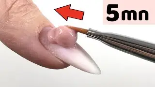 REMPLISSAGE ongles en gel en 5 MINUTES !
