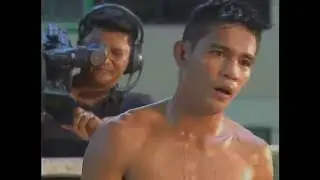 Low blow attack by Richard Claveras!