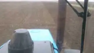 посев во время снега на МТЗ-1221