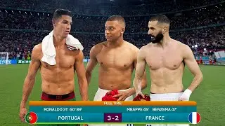 The Day Cristiano Ronaldo Showed Karim Benzema & Kylian Mbappé Who Is The Boss