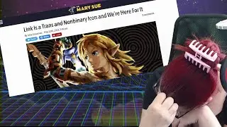 Link From Legend of Zelda Is Now A TRAINS NONBINDARY ICON