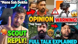 This is Last WARNING!🥵 SCOUT Reply to NEYOO?😯 Ghatak Bhai & Goldy Bhai Full Talk😂 GodLike, SouL,Bgmi
