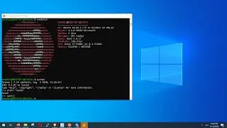 Running UBUNTU on Windows 10 - Install WSL