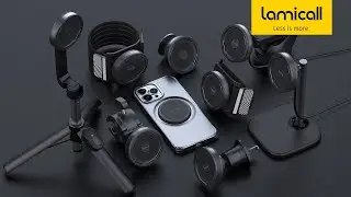 【Lamicall】 ALL LOCK: Never-Fall Magnetic Phone Mount System,Official Kickstarter Video