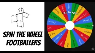SPIN THE WHEEL FOOTBALLERS! Idea by @immadddddddddd4520