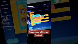 programando la placa BHOOT de EDUCABOT para ejecutarla via Bluetooth #robotica