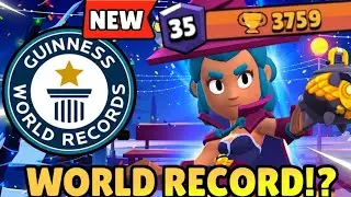 NEW WORLD RECORD !!! 3759🏆Shelly ? || Brawl Stars