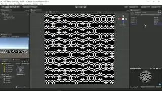 Unity noise shader : Truchet pattern - Mesh