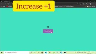 Increment New Project using React Js  || coder asif Learn react js  