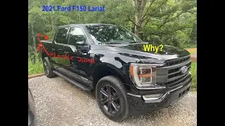 2021 Ford F150: Plastic Over Tailgate Step