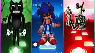 👀 Cartoon Cat 🆚 Sonic EXE 🆚 Siren Head. 🎼 Who Is Best?