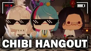 CHIBI HANGOUT w/ Enna & Scarle!! 【NIJISANJI EN | Kyo Kaneko】