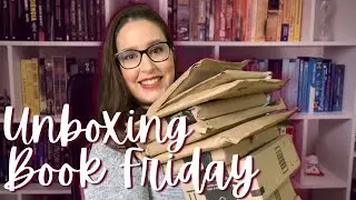 Unboxing Book  Friday - Muitos livros novos + Apresentação do canal