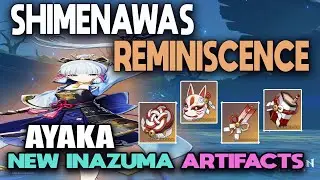 Ayaka Shimenawa Reminiscence 4pc Genshin impact