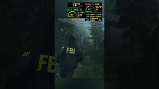 Alan Wake 2 LukeFZ 0.10.0 Frame Generation Mod - RTX 3060 Ti, 1440p, Preset High