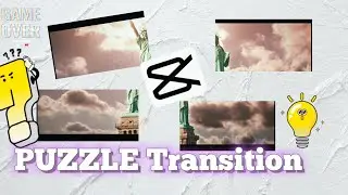 Puzzle Transition | CAPCUT Editing Tutorial | Video Editing Tutorial