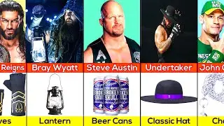 WWE Wrestlers Famous Things