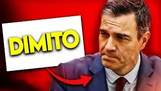 ¿VA A DIMITIR PEDRO SÁNCHEZ? ¿Por qué? ¿Hipócrita? | Carta de Pedro Sánchez