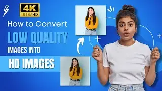 How to Convert Low Quality Image into High Quality | AI Photo Enhancer | Digital 2 Design