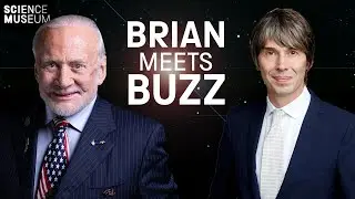 Professor Brian Cox meets Buzz Aldrin