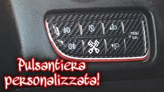 Resin-coated sticker for the lights control panel! Alfa Romeo MiTo 🐍