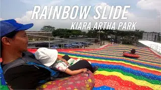 Rainbow slide taman kiara artha park