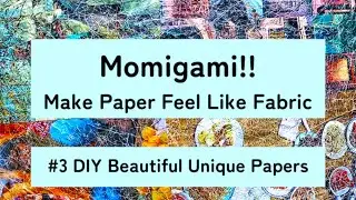 MOMIGAMI!! How to Momigami, Create Unique Papers Even if You're a Rookie!