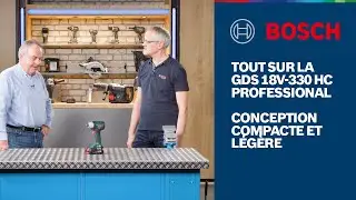 Tout sur la boulonneuse sans-fil GDS 18V-330 HC Professional