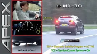 MAZDA MX-30 - STABILITY- (ESP) + SUSPENSION TEST (2021)
