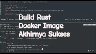 Finishing Docker + Rust