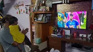 Tiny Cheerleader Dhanvika: Celebrating India's T20 Win Over Australia!