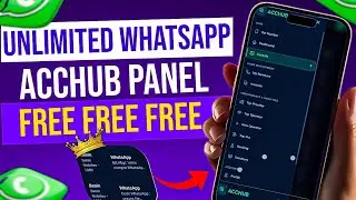 Best Free Virtual OTP Panel for WhatsApp 2026 | Acchub OTP Panel Review & Tutorial 🔥