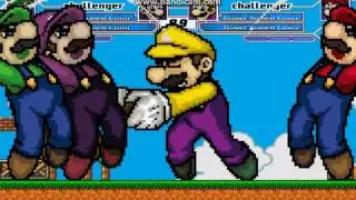 MUGEN My new palettes with MarioSSBB Bros´ featurs & a glitch Part 14/14