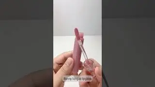 Bunny tongue lipgloss 💕💄✨ #aesthetic shop this on oliveyoung 🛒✨