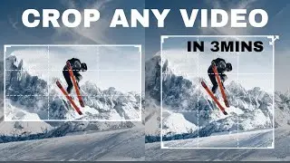 How To CROP Videos - Adobe Premiere Pro Tutorial (For Beginners)