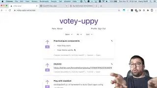 Introducing Votey-uppy, full stack web app built with Next.js, Tailwind, and MongoDB
