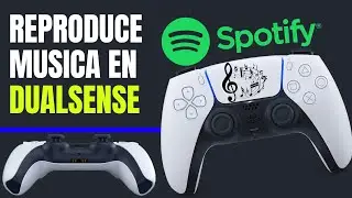 El MANDO DUALSENSE de PS5 VIBRA al RITMO de las CANCIONES en SPOTIFY