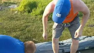 Обжаренный калмаюрский парень на Урени