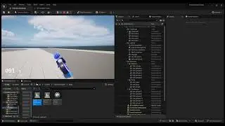 Scifi Futuristic Motorcycle Ride in Unreal Engine 5