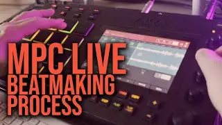 Making Beat Step by Step on Akai MPC Live | #mpclive  |