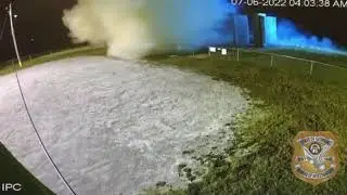 Georgia Guidestones being destroyed