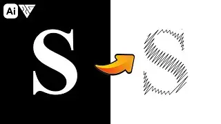Adobe Illustrator 2025 Tips | Create Scribble Sketch Effect Like a Pro! 