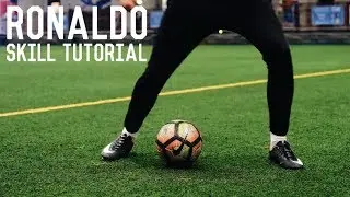 Cristiano Ronaldo Stepover Chop | Champions League Skill Tutorial