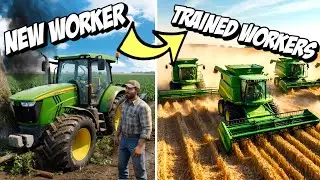 I Found a way to make My Worker Better, Only had to FIRE One! | Farming Simulator 22