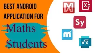 Top 6 Maths Android Application For Maths Students | Apps Series-1 | Techtes 2020