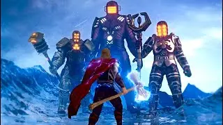 Thor vs CELESTIALS (Arishem The Judge & Eson the Searcher) EPIC Battle | Part 2