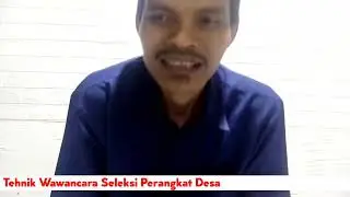Tes Perangkat Desa }{ Belajar Wawancara | Faizin