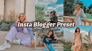 INSTA BLOGGER PRESET | Free Lightroom Mobile Presets | Lightroom Editing Toturial