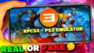 🔥RPCSX PS3 Emulator For Android | Trying RPSCSX PS3 Emulator For The Firts Time - Real Or Fake?