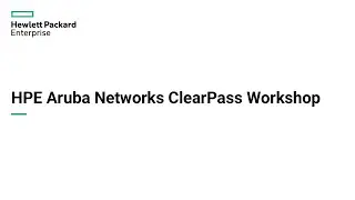 Aruba ClearPass Workshop (2021) - Getting Started #1 - Deploying ClearPass in ESXi